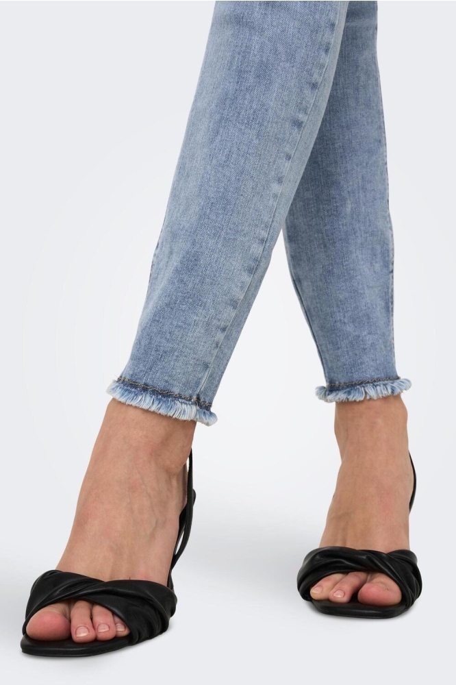 ONLBLUSH MID SK ANK RAW DNM REA694 15263454 MEDIUM BLUE DENIM